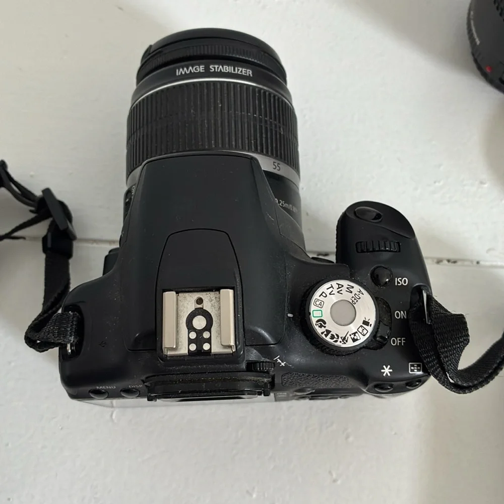 Canon Rebel T1i with extra lens